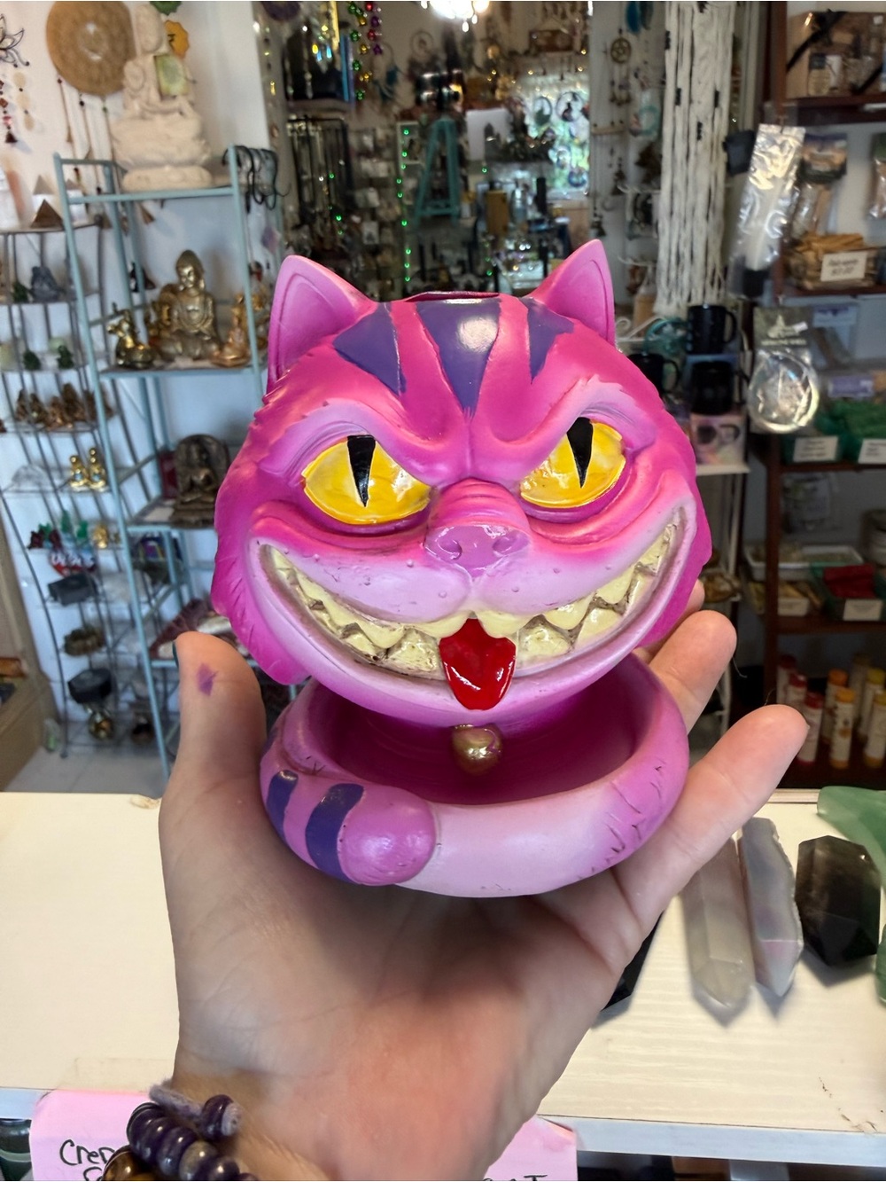 Cheshire Cat Back Flow
Incense Burner